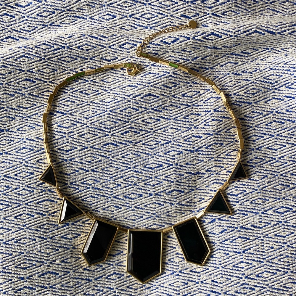 House of Harlow 1960 station necklace